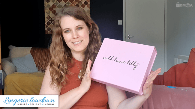 PoppyMclean reviews With Love Lilly Indigo lingerie gift set.