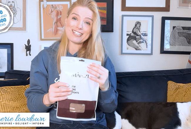 Mapel reviews Mànzi 3-pack ultra sheer glossy pantyhose