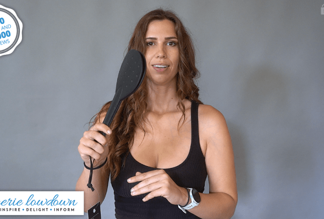 Starla the Modeladventurer reviews Sportsheets swift spanker