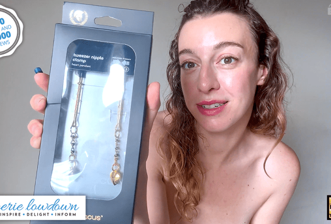 Carly Lundy reviews Spartacus heart tweezer nipple clamps