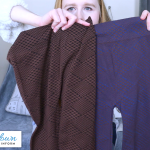 Aurora Phoenix reviews Emilio Cavallini Houndstooth on diamonds leggings