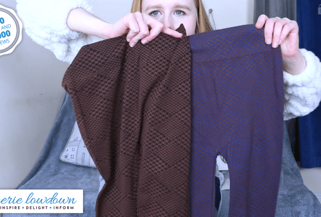 Aurora Phoenix reviews Emilio Cavallini Houndstooth on diamonds leggings