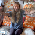 Jessica Maria reviews Mapalé glam fringe skirt with rhinestones