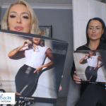 Lauren Louise and Kelli Smith review Ann Summers Secretary roleplay costume