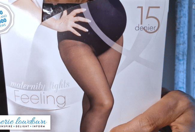 Loren reviews Sentelegri 15 denier sheer maternity support tights